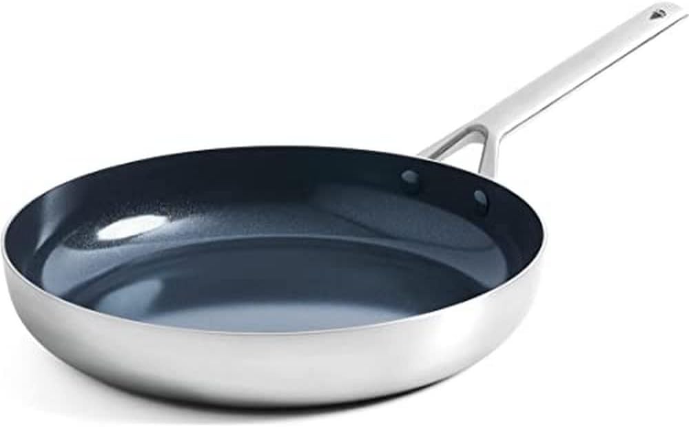 Blue Diamond Tri-Ply Stainless Steel Nonstick Frying Pan Skillet