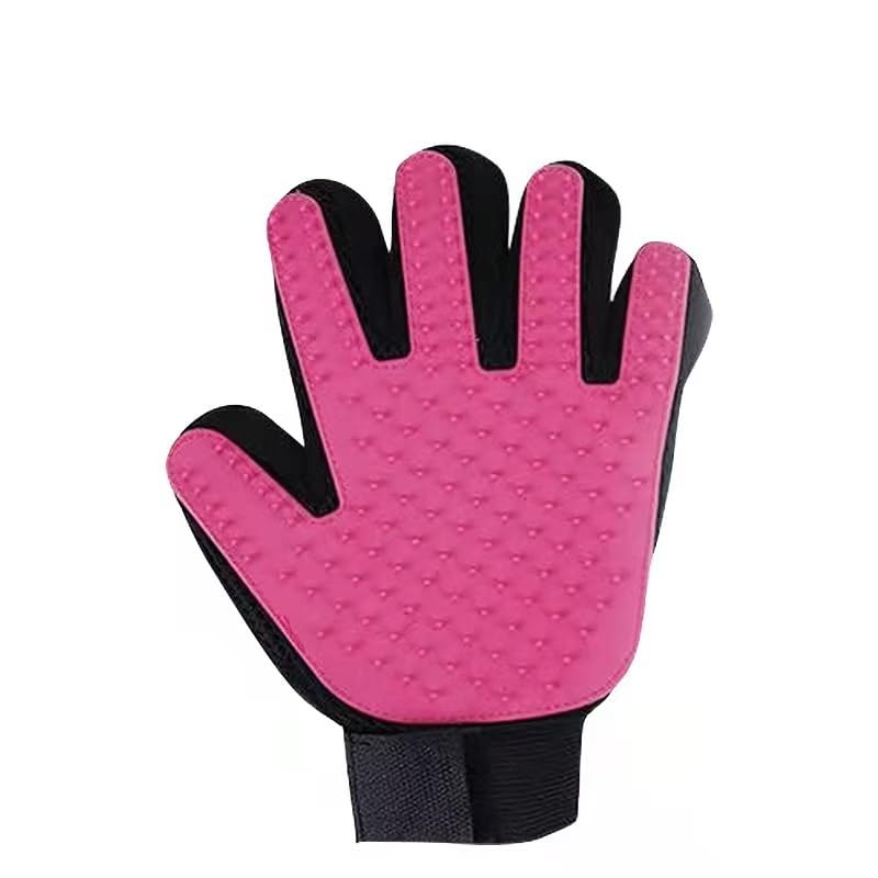 Pet Hair Removal and Grooming Glove - Gentle Massage, Perfect for Cats & Dogs