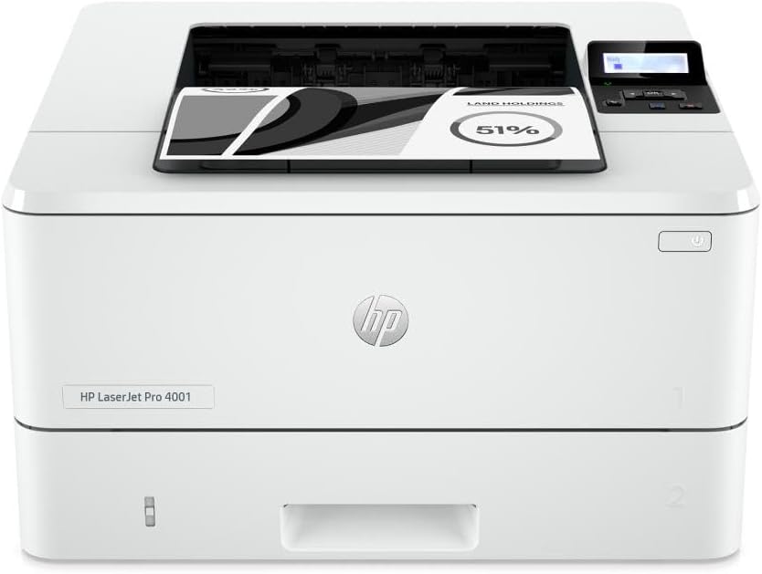 HP LaserJet Pro 4001dw Wireless Printer - Office Efficiency