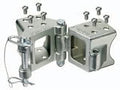 Fold-Away Bolt-On Hinge Kit 2in x 3in 5000 lb - Folds Trailer Tongue