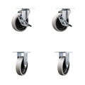 7734L1 FG7734L10000 Replacement Caster Set for Mobile Work Center