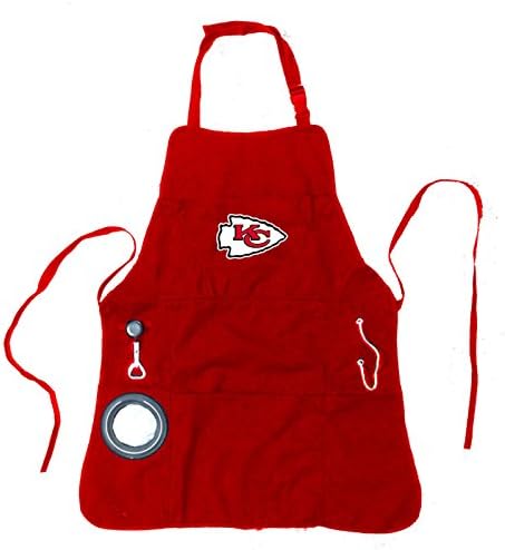 NFL Ultimate Grilling Apron with Bottle Opener and Holder