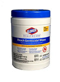 Clorox Healthcare Bleach Germicidal Wipes for Effective Disinfection
