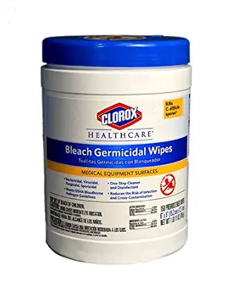 Clorox Healthcare Bleach Germicidal Wipes for Effective Disinfection