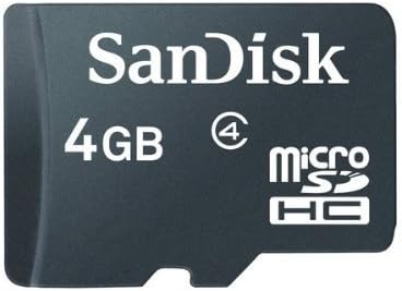 SanDisk 4GB microSDHC Flash Memory Card - Bulk Packaging