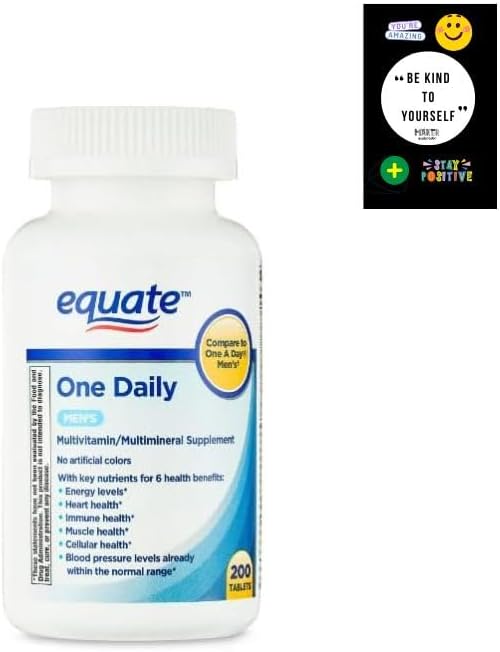 200 Count Men's Multivitamin Tablets - Boost Vitality!