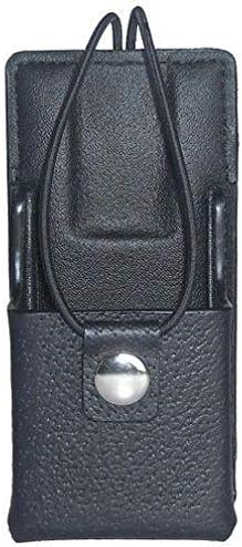 Leather Carry Case for Motorola BPR40 MAGONE Two Way Radio