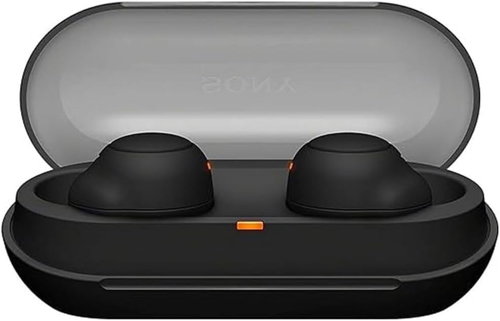 Sony True Wireless Headphones - 20H Battery Life - Voice Assistant - Mic - Bluetooth - WF-C500B/BZ - Black