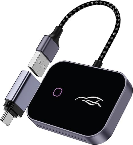 2 in 1 Wireless Carplay Adapter for Seamless Connectivity