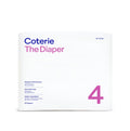 Coterie Size 4 Diapers, 25 CT - Soft, Leak-Resistant Comfort
