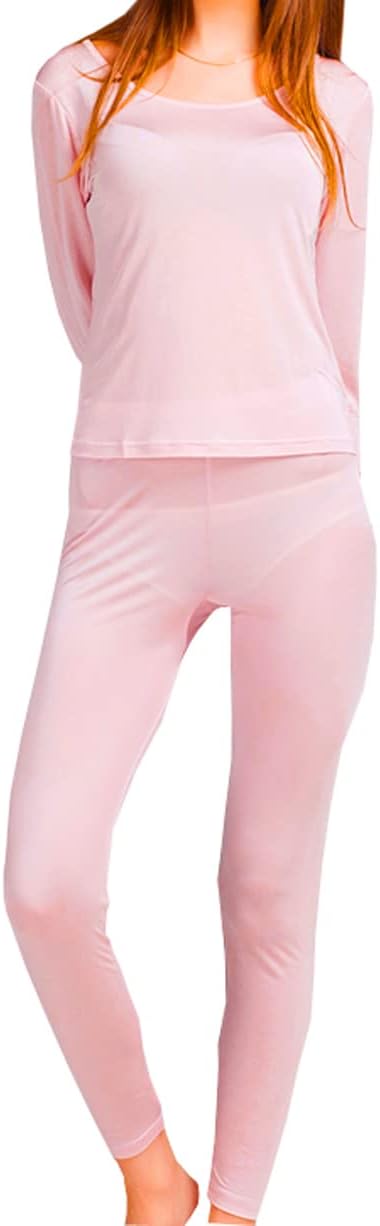 Grenasasilk Womens Silk Long Underwear for Cold Weather Comfort