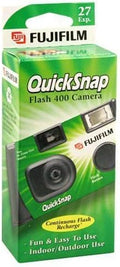 Fujifilm QuickSnap Flash 400 Disposable 35mm Camera Pack of 6 - Ready