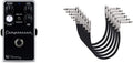 Keeley Compressor Plus Pedal with 6in Patch Cable - Polished