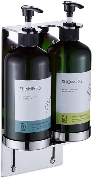 3-in-1 Wall-Mounted Shower Dispenser by AIREMOEN - Refillable & Convenient