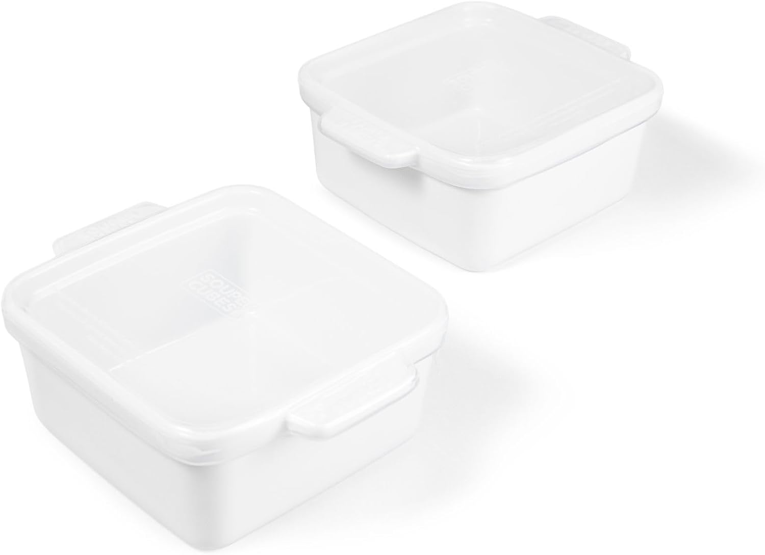 Souper Cubes 5x5 Stoneware Baking Dishes for Easy Meal Prep