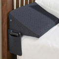 Queen Size Bed Wedge Pillow for Headboard Gap Filler - Dark Grey
