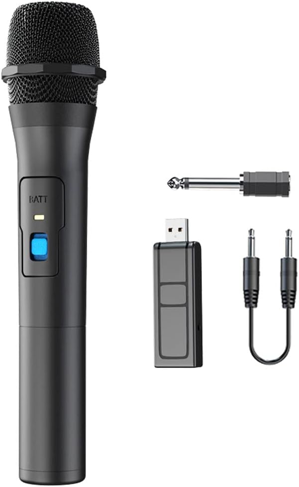 VOVIGGOL VHF Wireless Karaoke Mic - Over 110 DB for Ultimate Performance!