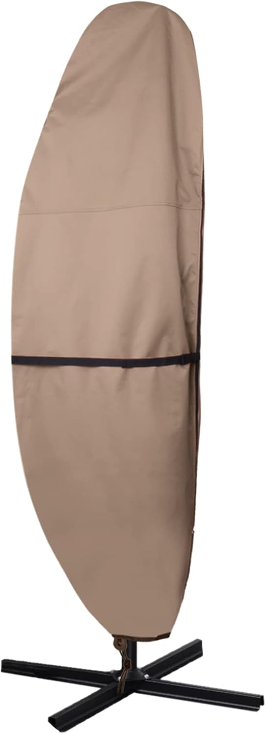 ULTCOVER Waterproof Outdoor Offset Umbrella Cover for 12-14 Feet