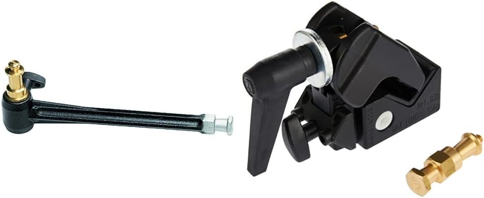 Manfrotto Super Clamp Bundle with Extension Arm for Versatile Use