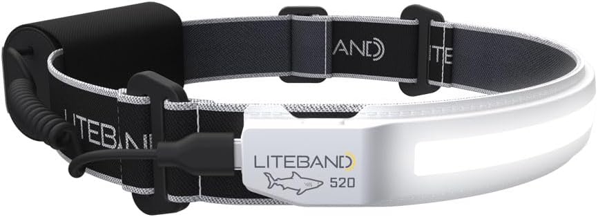 Liteband ACTIV 520 Lumen Bright Headlamp for Outdoor Adventures