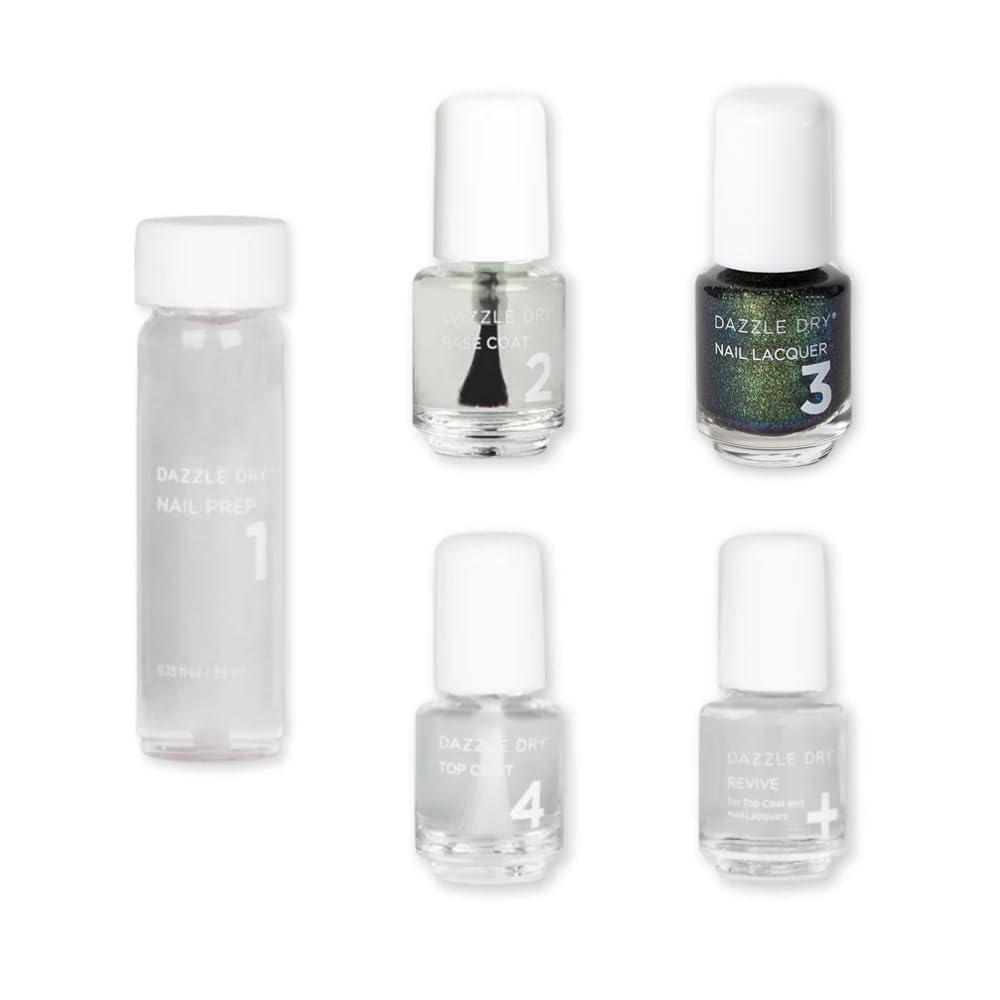 Dazzle Dry Mini Kit 4 Step System for Stunning Manicures