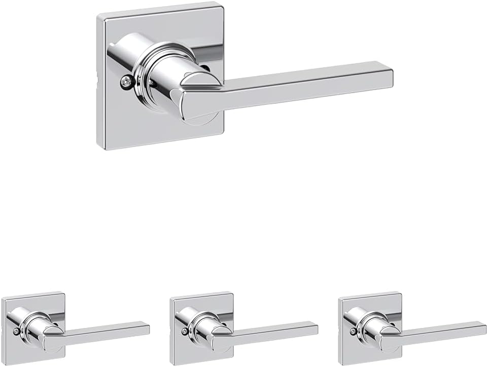 Kwikset Casey Dummy Door Handle for Closets and Pantry Use