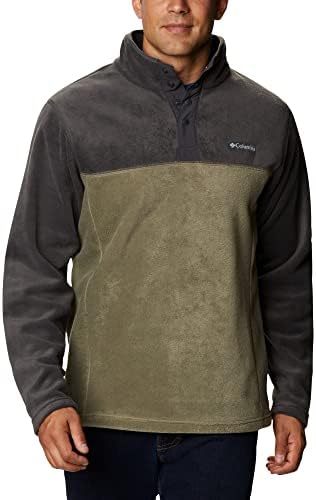 Columbia Men's Steens Mountain Half Snap Pullover for Comfort