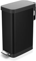 Glad Slim Trash Can with Clorox Odor Protection - Narrow 45L