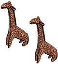 TUFFY Worlds Tuffest Soft Dog Toy Zoo Giraffe - Durable Play