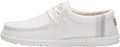 Hey Dude Men's Wally Linen Loafers - Lightweight Everyday Comfort