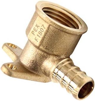 100-Pack Barb Crimp Pex 1/2 Inch Female NPT Elbow Fittings