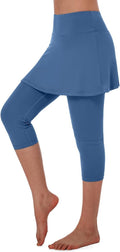 Skirted Legging for Women with Pockets - High Waisted Activewear