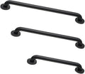 Grab Bar Bundle - ADA Compliance Matte Black 1.5 in Dia - Pack of 3