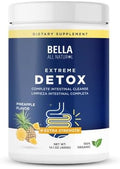 Bella All Natural Extreme Detox Powder Pineapple - Fast Intestinal