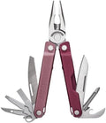 LEATHERMAN Bond Heathered Cranberry 14-in-1 Multi-tool - Lightweight