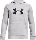 Under Armour Boys' Armour Fleece Big Logo Hoodie for Comfort