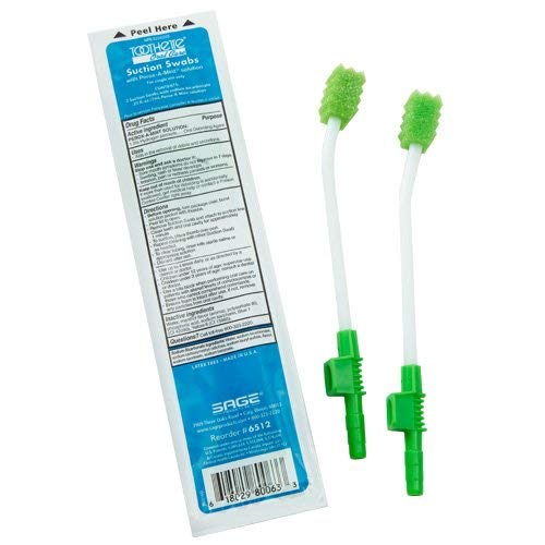 Toothette Oral Care Single Use Suction Swab System Review