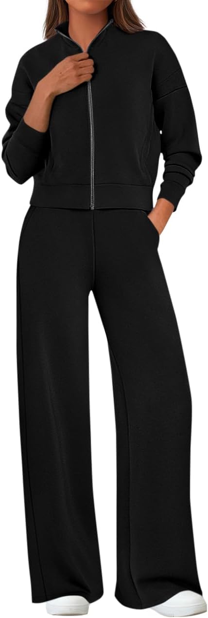 PRETTYGARDEN Women's 2 Piece Outfits for Casual Comfort and Style