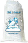 Ice Bags with Drawstring Closure 8lb - Durable Portable Freezer Bags