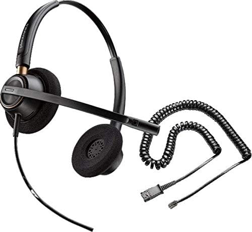 Cisco Certified Plantronics EncorePro 520 Headset Bundle for VoIP