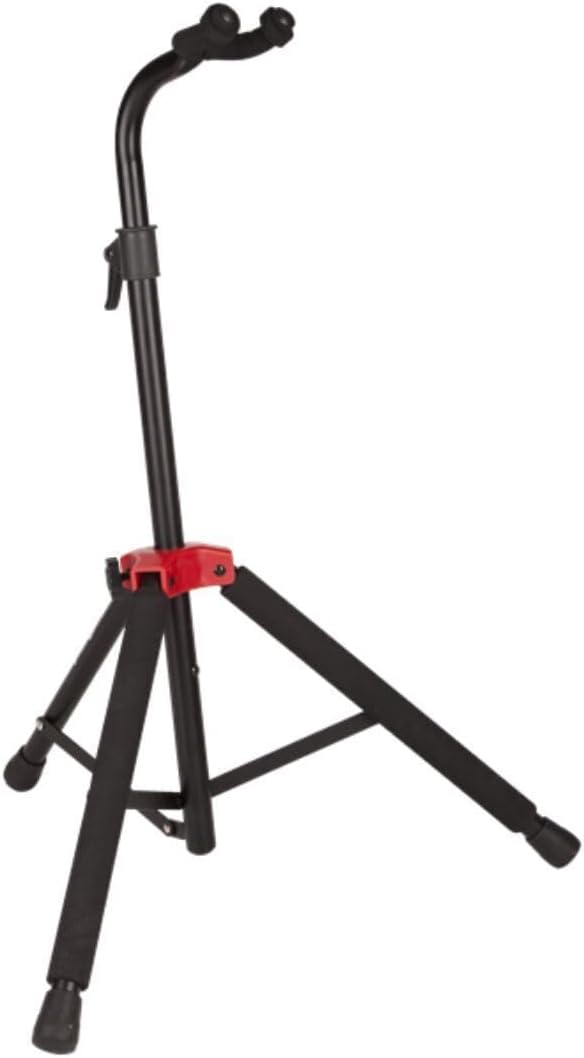 Fender Height-Adjustable Guitar Stand - Securely Holds Electric, Acoustic, & Bass Guitars