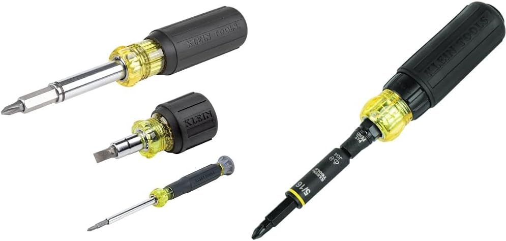 Klein Tools 11-in-1 Magnetic Screwdriver Kit for Versatile Use