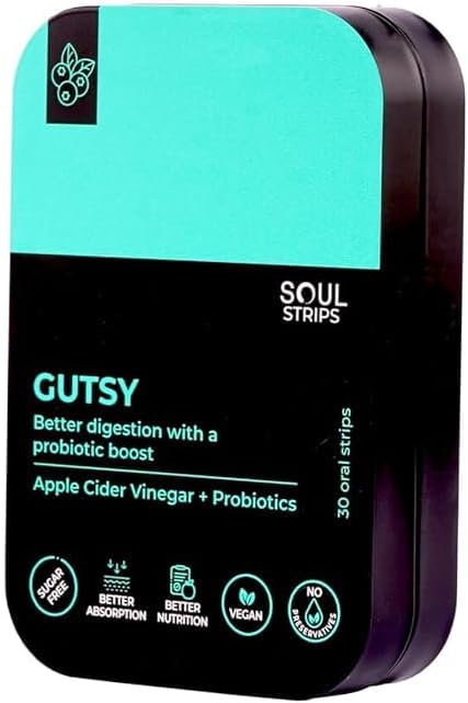 Soul Strips Gutsy Blueberry - Relief from Bloating