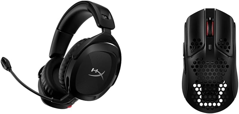 HyperX Cloud Stinger 2 Wireless Gaming Headset and Mouse Bundle