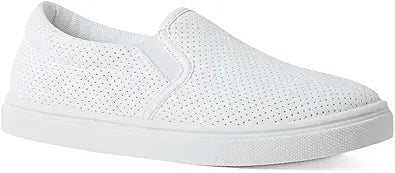 FabKids Unisex Classic Slip On Sneakers for All Kids Sizes