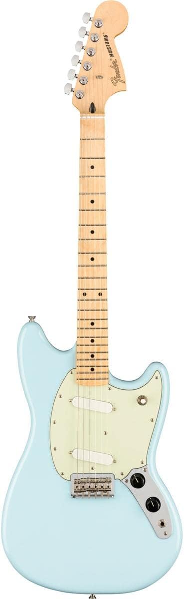 Fender Player Mustang Electric Guitar - Sonic Blue Brilliance