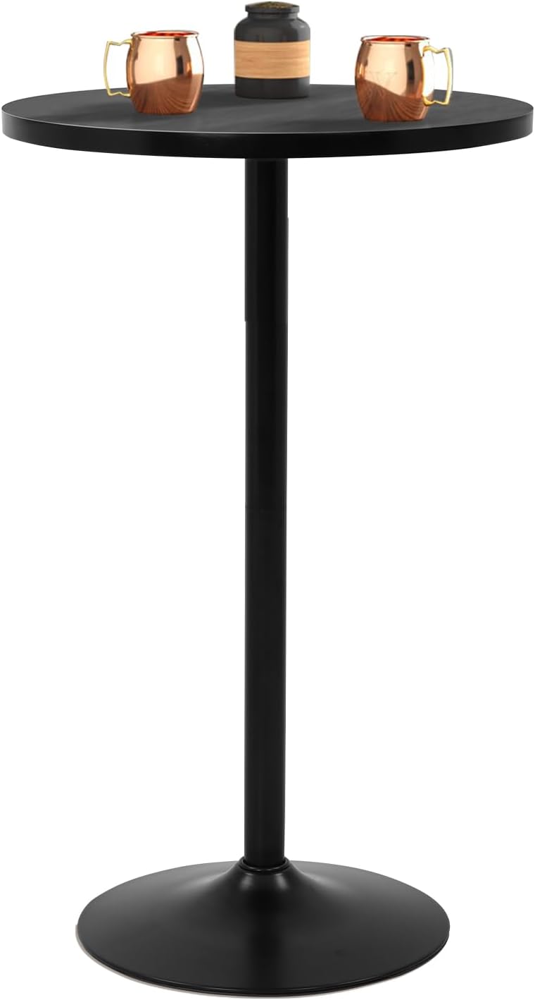 Stylish 40 Bar Table - Space-Saving Wood & Metal - BORGEBY