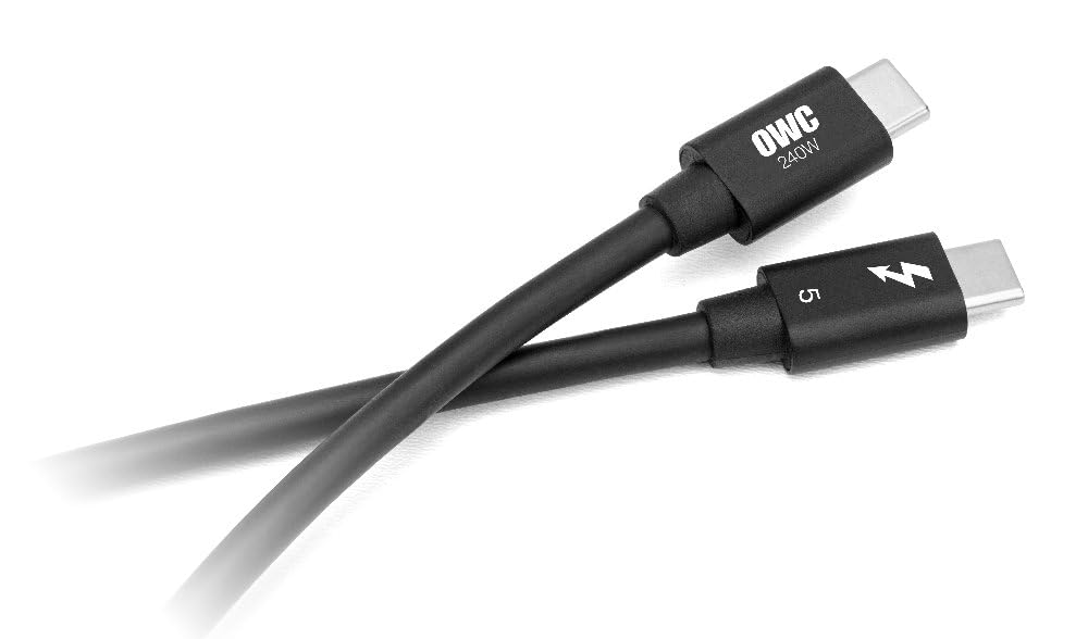 OWC Thunderbolt 5 Cable: 80Gb/s Data Speed