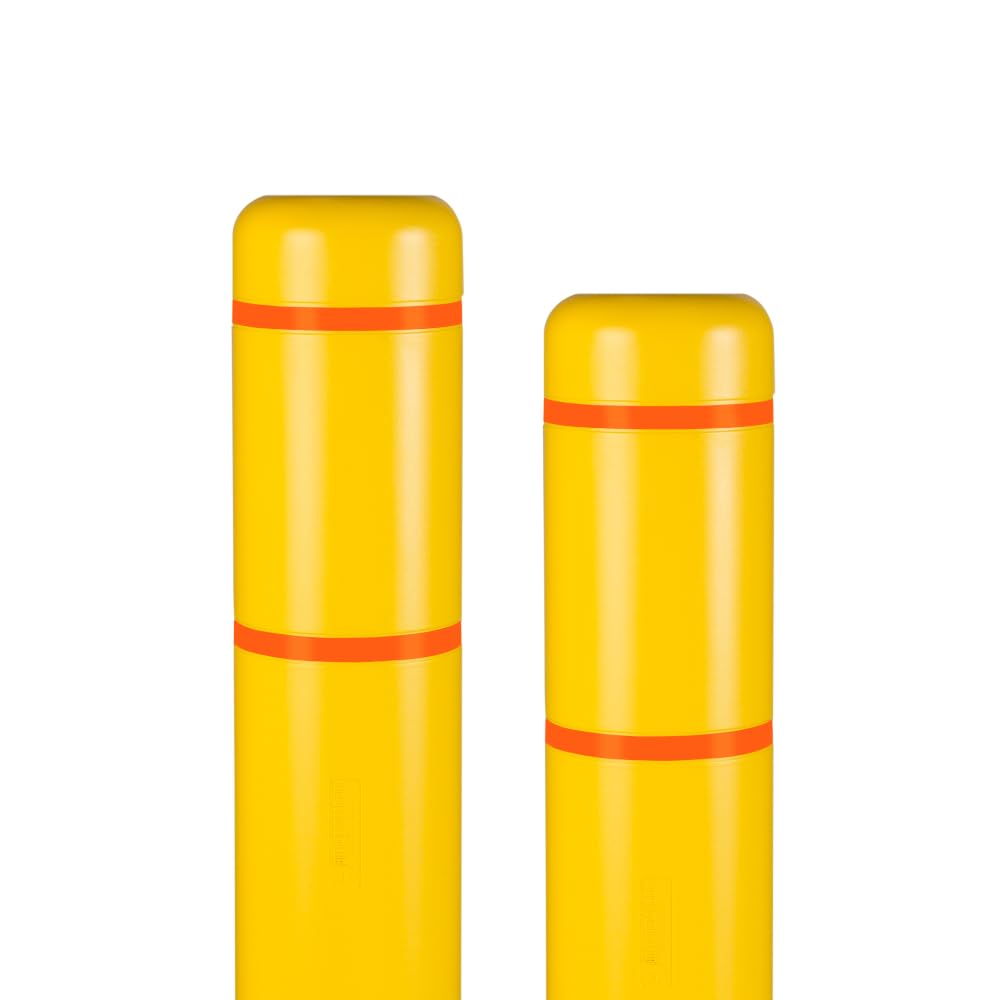 BollardGard 7in x 52in 2-Pack Bollard Cover for Safety