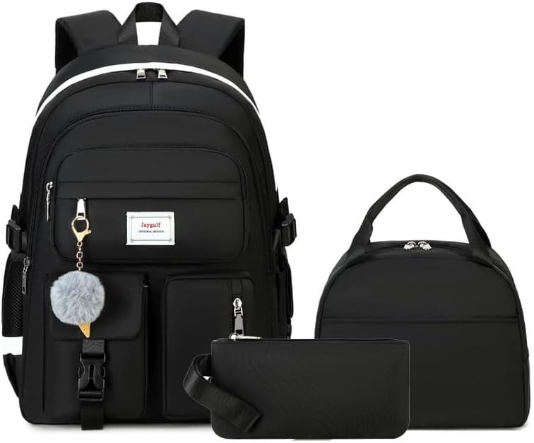 Stylish Girls Backpack Set for College or High School Use
